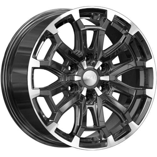 Авилис Скад Авилис 8x18 6*120 ET42 DIA70.1 Алмаз Литой