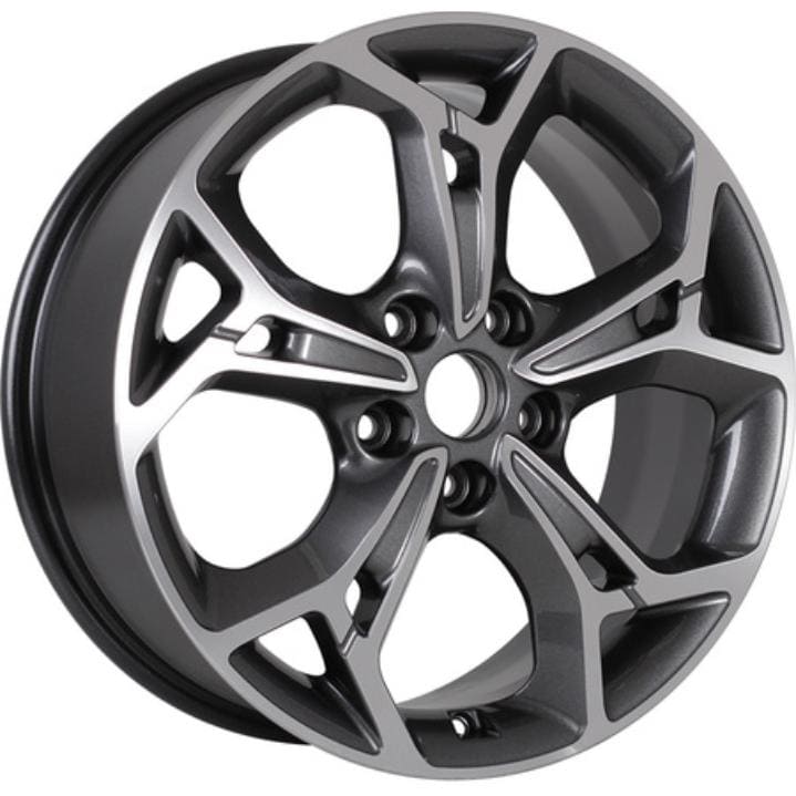 KHW 1702 Khomen KHW 1702 7x17 5*114.3 ET50 DIA67.1 Gray-FP Литой