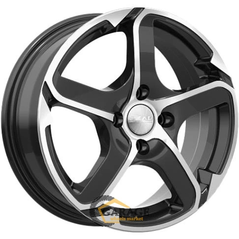 Аллигатор Скад Аллигатор 6x15 4*100 ET45 DIA67.1 Алмаз бархат новый Литой
