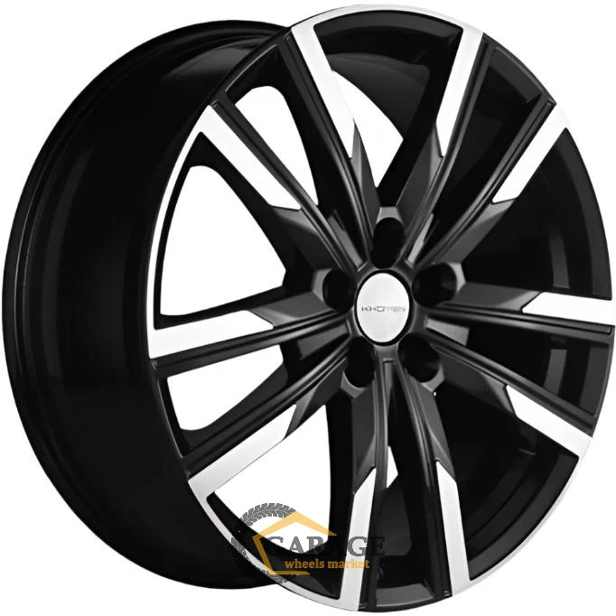 KHW 1905 Khomen KHW 1905 7.5x19 5*120 ET41 DIA59.5 Black-FP Литой