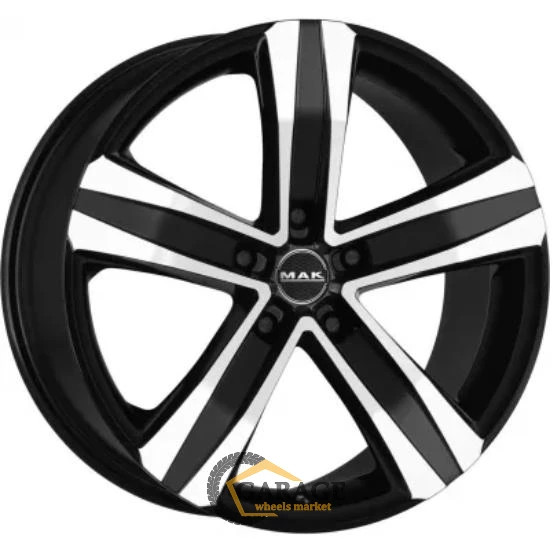 Stone 5 3 MAK Stone 5 3 6.5x16 5*160 ET60 DIA65.1 Black mirror Литой