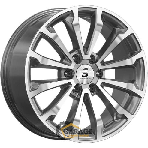 КР006 Скад КР006 8.5x20 6*139.7 ET30 DIA77.8 Diamond gloss graphite Литой