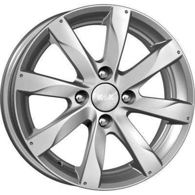 Джемини K&K Джемини 5.5x14 4*100 ET43 DIA60.1 Блэк платинум Литой