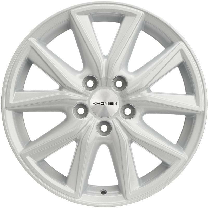 KHW 1706 Khomen KHW 1706 7x17 5*114.3 ET39 DIA60.1 F-Silver Литой