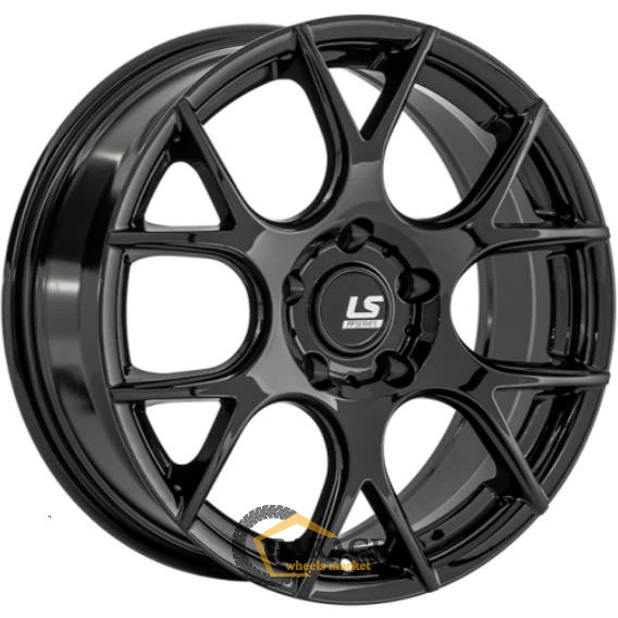 RC07 LS FlowForming RC07 7.5x17 4*100 ET40 DIA60.1 BK Литой