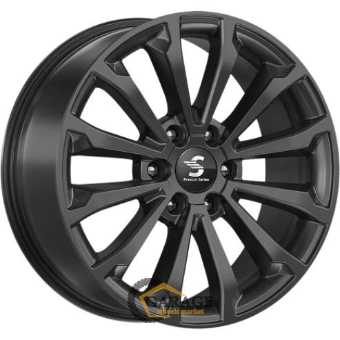 КР006 Скад КР006 8.5x20 6*139.7 ET33 DIA67.1 Fury black Литой