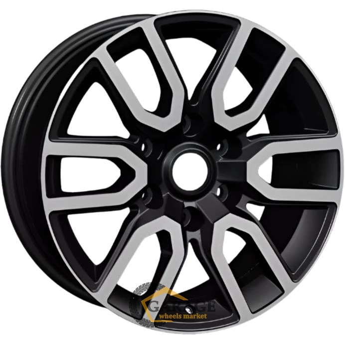 KHW 1723 Khomen KHW 1723 8x17 6*139.7 ET45 DIA93.1 Black-FP Литой