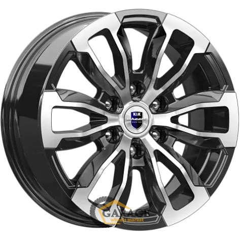 Меконг K&K Меконг 7.5x18 6*139.7 ET36 DIA100.1 Алмаз черный Литой