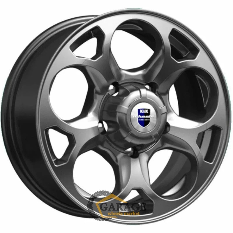 Линкс K&K Линкс 7x16 5*139.7 ET35 DIA108.6 Дарк платинум Литой
