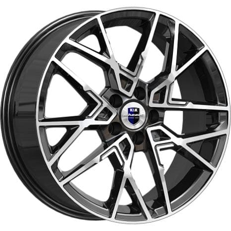 Вудроф K&K Вудроф 7.5x18 5*114.3 ET38 DIA67.1 Алмаз черный Литой