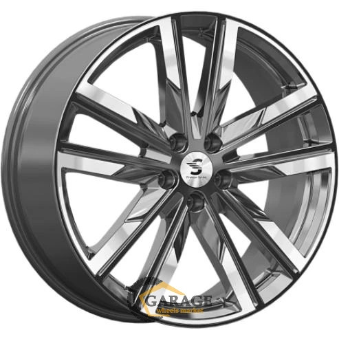 КР014 Скад КР014 8x20 5*108 ET36 DIA65.1 Diamond gloss graphite Литой