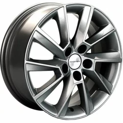 KHW 1507 Khomen KHW 1507 6x15 5*105 ET39 DIA56.6 Gray-FP Литой