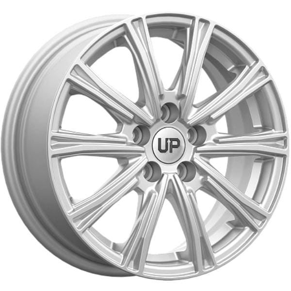 UP123 WUP UP123 6x15 5*100 ET38 DIA57.1 Silver Classic Литой