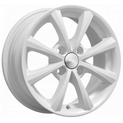 Каллисто Скад Каллисто 5.5x13 4*100 ET35 DIA67.1 Белый Литой