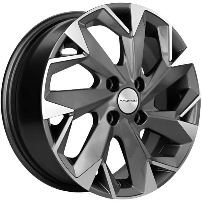 KHW 1508 Khomen KHW 1508 6x15 4*100 ET39 DIA56.6 Gray-FP Литой