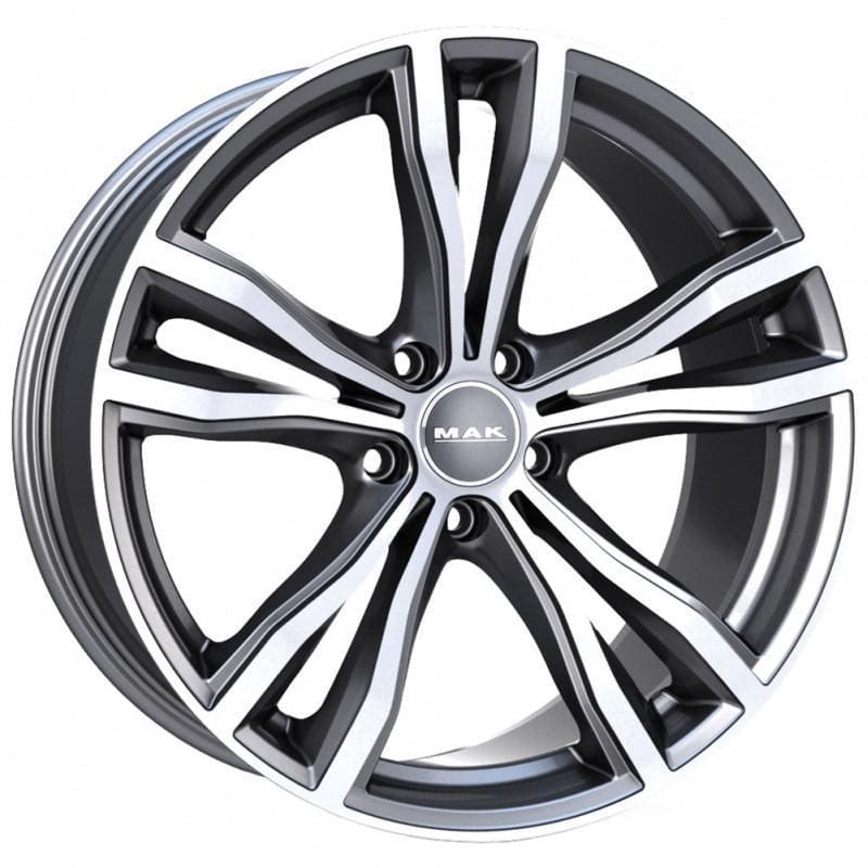 X-Mode MAK X-Mode 9.5x21 5*112 ET37 DIA66.6 Gunmetal Mirror Face Литой