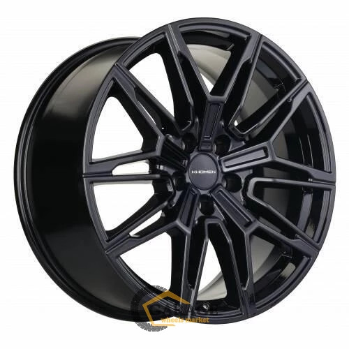 KHW 1904 Khomen KHW 1904 8.5x19 5*112 ET30 DIA66.6 Black Литой