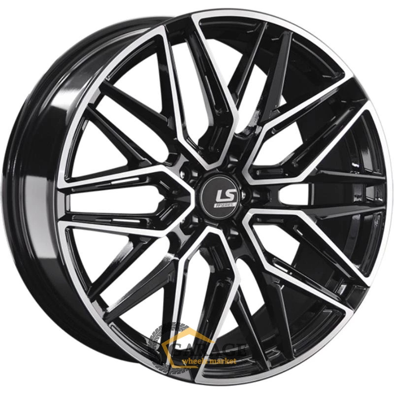 RC59 LS FlowForming RC59 8.5x19 5*108 ET30 DIA65.1 BKF Литой
