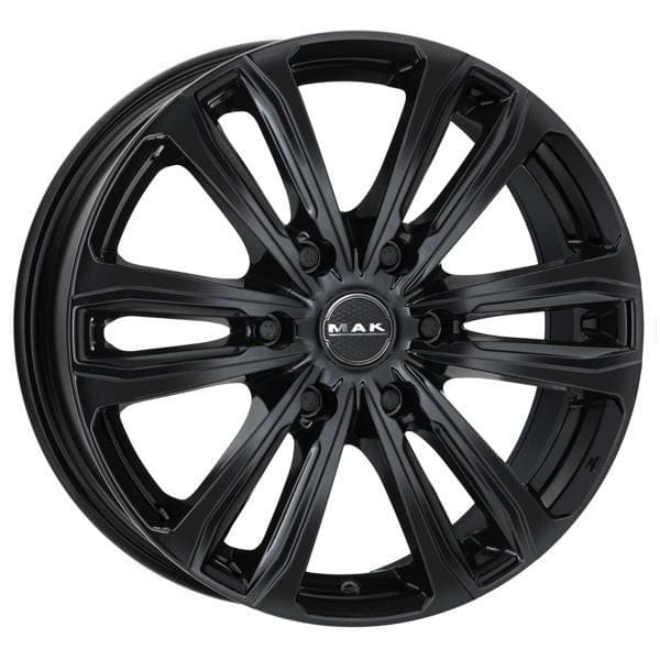 Safari 6 MAK Safari 6 7.5x17 6*130 ET50 DIA84.1 Gloss Black Литой