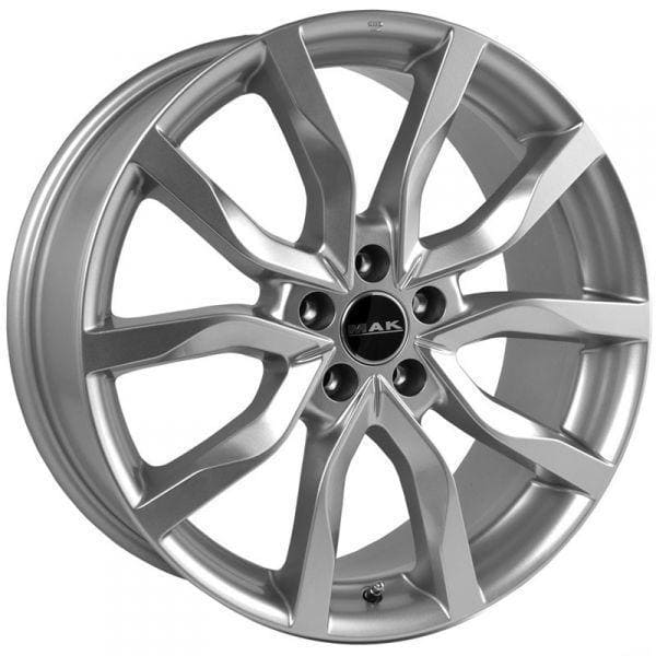Highlands MAK Highlands 9x21 5*120 ET43.5 DIA72.6 Silver Литой