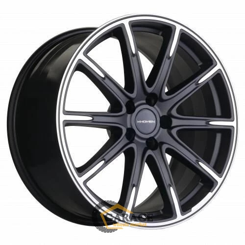 KHW 1903 Khomen KHW 1903 9.5x19 5*112 ET40 DIA66.6 Black-FP Matt Литой