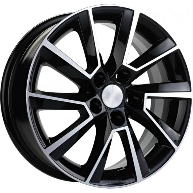 KHW 1604 Khomen KHW 1604 6x16 5*100 ET45 DIA54.1 Black-FP Литой