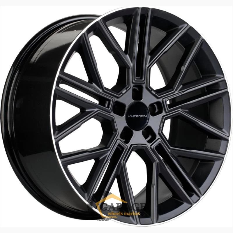 KHW 2101 Khomen KHW 2101 9.5x21 5*120 ET49 DIA72.6 Black Matt MR Литой