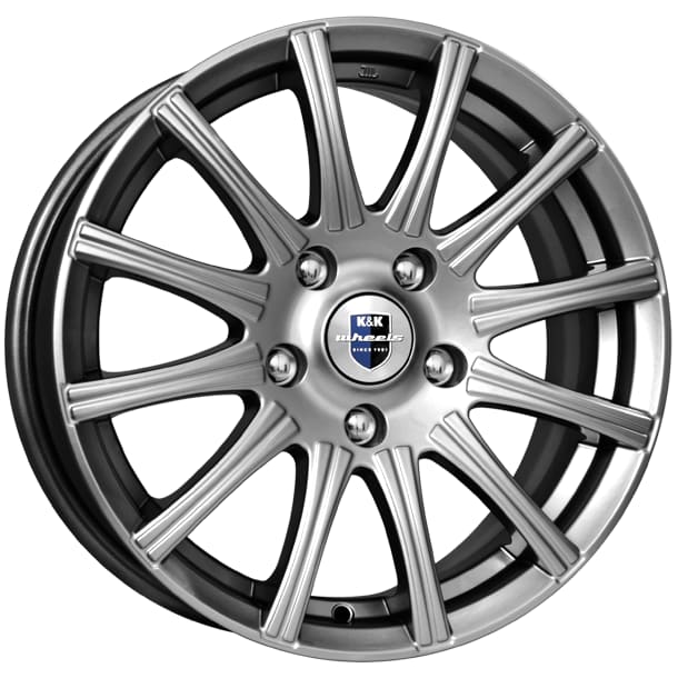 Сиеста K&K Сиеста 5x13 4*100 ET35 DIA67.1 Дарк платинум Литой
