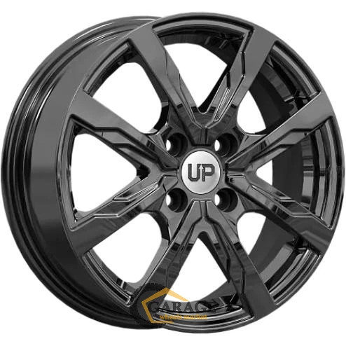 UP122 Wheels UP UP122 6x15 4*100 ET40 DIA60.1 New Black Литой