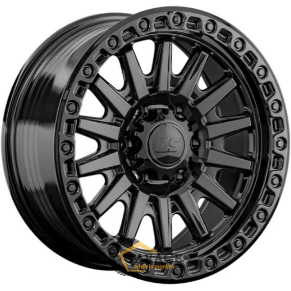 RC90 LS FlowForming RC90 9x18 6*139.7 ET15 DIA106.1 BK Литой
