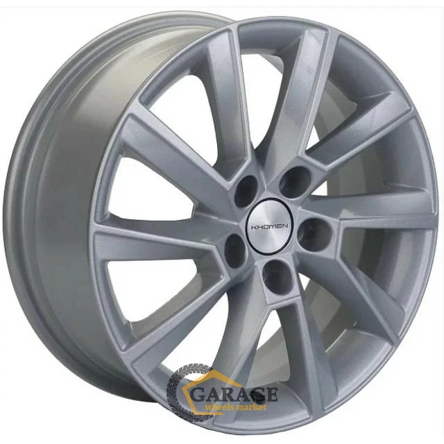 KHW 1604 Khomen KHW 1604 6x16 5*105 ET39 DIA56.6 F-Silver Литой