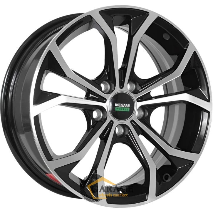 MGM-33 Megami MGM-33 6.5x15 4*98 ET35 DIA58.6 BKF Литой