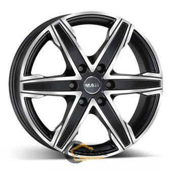 King 6 MAK King 6 6.5x16 6*139.7 ET10 DIA112 Ice Black Литой