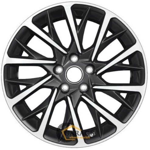 KHW 1804 Khomen KHW 1804 7.5x18 5*108 ET52.5 DIA63.3 Black-FP Литой