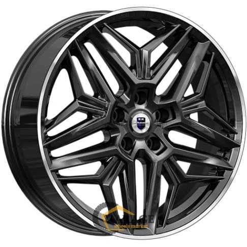 Колумб K&K Колумб 7x19 5*112 ET40 DIA66.6 Алмаз черный Литой