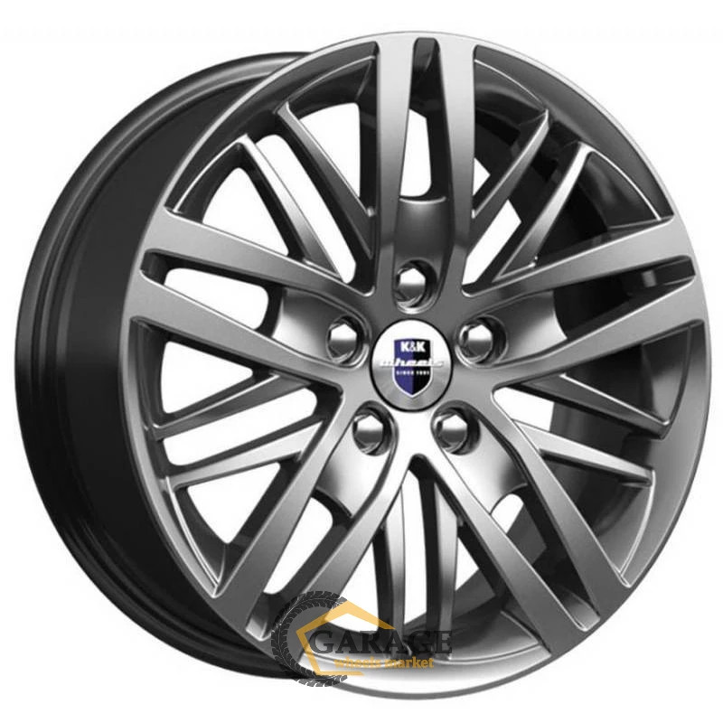 Fencer K&K Fencer 7x16 5*108 ET42 DIA67.1 Дарк платинум Литой