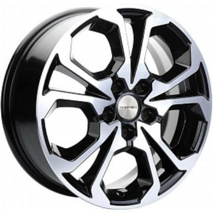 KHW 1711 Khomen KHW 1711 6.5x17 5*114.3 ET40 DIA64.1 Black-FP Литой