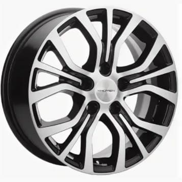 KHW 1608 Khomen KHW 1608 6.5x16 5*114.3 ET45 DIA67.1 Black-FP Литой