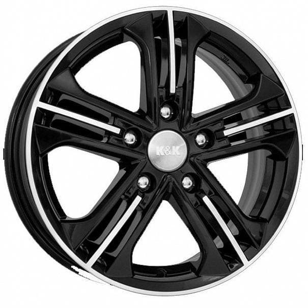 Trinity K&K Trinity 6x15 5*100 ET39 DIA67.1 Алмаз черный Литой