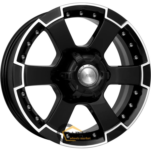M56 K&K M56 7x16 6*139.7 ET22 DIA107.6 Алмаз черный Литой