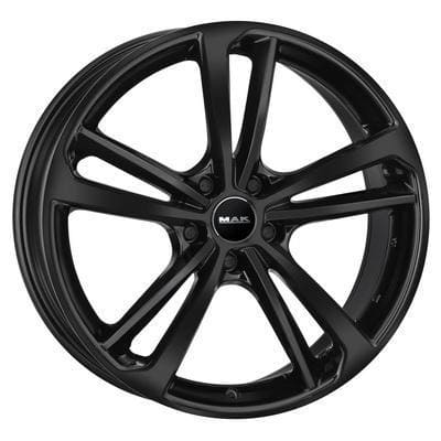 Nurburg MAK Nurburg 9.5x21 5*112 ET25 DIA66.6 Gloss Black Литой