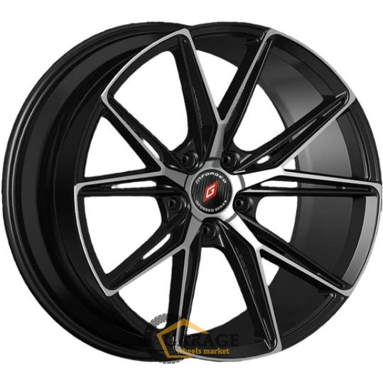 IFG49 Black Machined INFORGED IFG49 8x18 PCD 5x110 ET 45 DIA 63.3 Black Machined