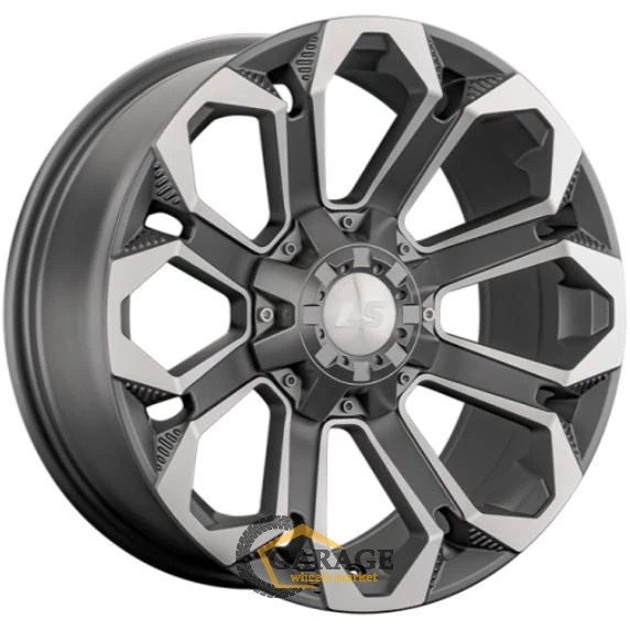 1366 LS 1366 9x18 6*139.7 ET20 DIA106.1 MGMF Литой