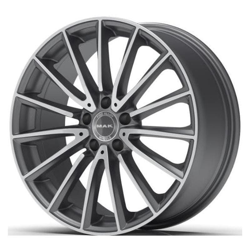 Komet MAK Komet 8x19 5*112 ET48 DIA66.6 Gunmetal Mirror Face Литой