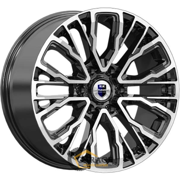 Кортес K&K Кортес 8.5x19 6*139.7 ET30 DIA106.1 Алмаз черный Литой