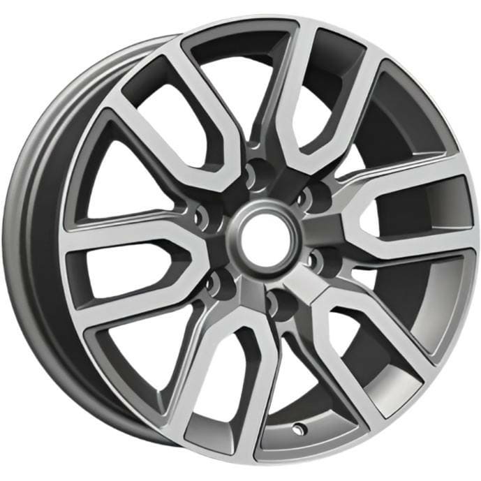 KHW 1723 Khomen KHW 1723 8x17 6*139.7 ET25 DIA106.1 Gray-FP Литой