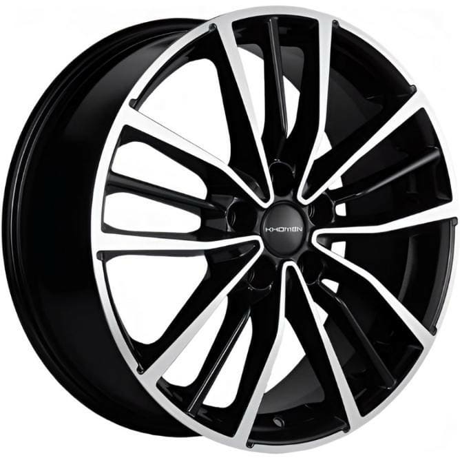 KHW 1812 Khomen KHW 1812 7x18 5*112 ET43 DIA57.1 Black-FP Литой