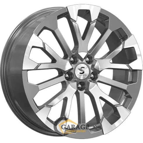 KP003 K&K KP003 7.5x19 5*114.3 ET45 DIA67.1 Diamond gloss graphite Литой