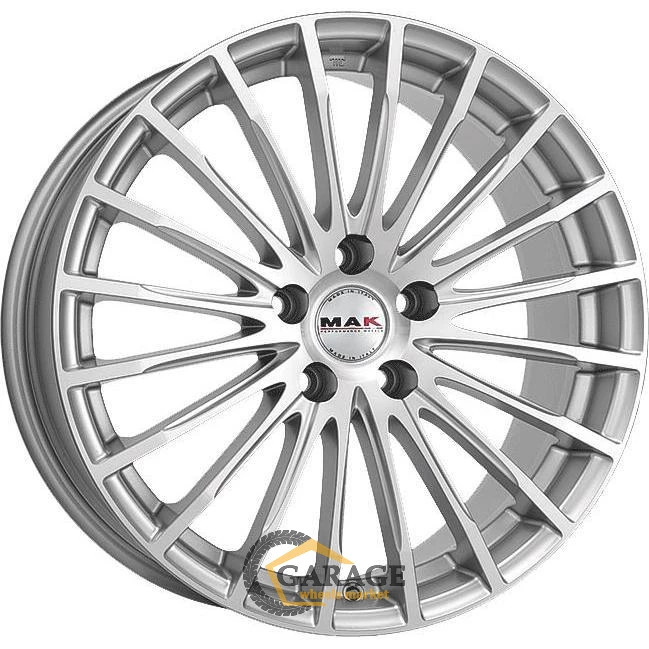 Fatale MAK Fatale 8x18 5*108 ET45 DIA72.3 Silver Литой
