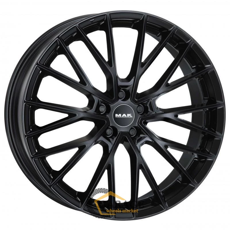 Speciale MAK Speciale 8.5x21 5*112 ET29 DIA66.6 Gloss Black Литой